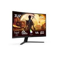 31.5" Монитор AOC C32G42ZE черный [1920x1080@260 Гц, VA, 3500:1, 300 Кд/м², 178°/178°, HDMI, DisplayPort]