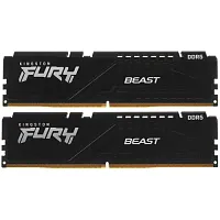 Оперативная память Kingston FURY Beast Black [KF556C40BBK2-16] 16 ГБ [DDR5, 8 ГБx2 шт, 5600 МГц, 40-40-40]
