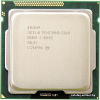 Процессор Intel Pentium G860 3.0GHz 3Mb 2xDDR3-1333 HD Graphics TDP-65w LGA1155 OEM