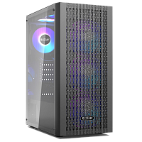 Корпус PC Cooler MA100 MESH BK черный [Mid-Tower, Micro-ATX, Mini-ITX, Standard-ATX, USB 3.0 Type-A, 2xUSB Type-A 2.0, RGB 1 x 120 мм]