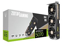 Видеокарта ZOTAC GAMING GeForce RTX 5070 SOLID (ZT‑B50700D‑10P) [12 ГБ, 192 бит, 3×DisplayPort, HDMI, Boost 2512 МГц]