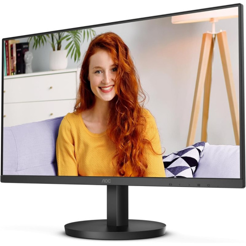 23.8" Монитор AOC 24B3HA2 черный [1920x1080@100 Гц, IPS, LED, 250 Кд/м², 178°/178°, HDMI 1.4, VGA (D-Sub), Adaptive-Sync]