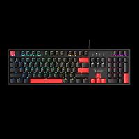 Клавиатура проводная A4Tech Bloody S520N Fire Black черный [механическая, клавиш - 104, USB, подсветка Neon]