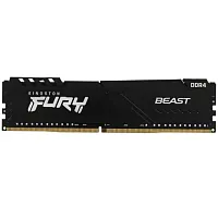Оперативная память Kingston FURY Beast Black [KF432C16BB/32] 32 ГБ [DDR4, 32 ГБx1 шт, 3200 МГц, 16-20-20]