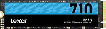 1000 ГБ SSD M.2 накопитель Lexar NM710  [PCI-E 4.x x4, чтение - 5000 Мбайт/сек, запись - 4500 Мбайт/сек, 3 бит TLC, NVM Express]