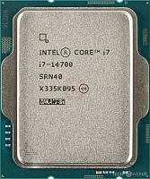 Процессор Intel Core i7-14700 OEM [LGA 1700, 8P x 2.1 ГГц, 12E x 1.5 ГГц, L2 - 28 МБ, L3 - 33 МБ, 2 х DDR4, DDR5-5600 МГц, Intel UHD Graphics 770, TDP 219 Вт]