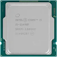Процессор Intel Core i5-11400F OEM [LGA 1200, 6 x 2.6 ГГц, L2 - 3 МБ, L3 - 12 МБ, 2 х DDR4-3200 МГц, TDP 65 Вт]