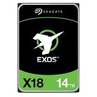 14 ТБ Жесткий диск Seagate Exos X18 [ST14000NM000J] [SATA III, 6 Гбит/с, 7200 об/мин, кэш память - 256 МБ, RAID Edition]