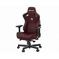 Кресло игровое AndaSeat Kaiser 3 бордовый [экокожа, до 120 кг, подголовник, подлокотники - 4D]