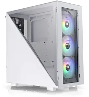 Корпус Thermaltake Divider 300 TG Snow ARGB белый [Mid-Tower, Micro-ATX, Mini-ITX, Standard-ATX, USB 3.2 Gen1 Type-A, USB 3.2 Gen2 Type-C, ARGB вентиляторы, 4 x 120 мм]