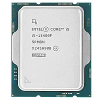 Процессор Intel Core i5-13400F OEM [LGA 1700, 6P x 2.5 ГГц, 4E x 1.8 ГГц, L2 - 9.5 МБ, L3 - 20 МБ, 2 х DDR4, DDR5-4800 МГц, TDP 148 Вт]