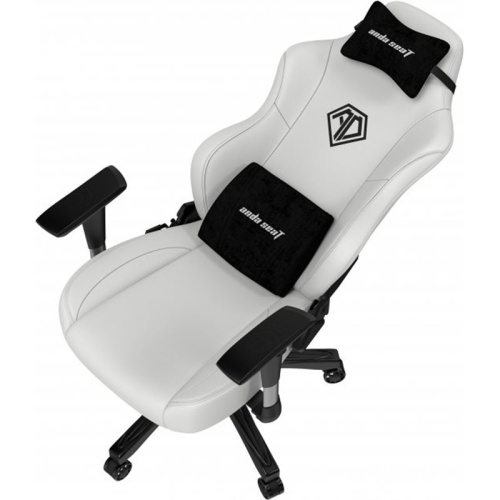 Кресло игровое AndaSeat Phantom 3 белый [экокожа, до 90 кг, подголовник, подлокотники - 2D]