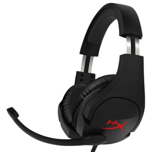 Проводная гарнитура HyperX Cloud Stinger черный [2.0, поддержка PS5, Xbox Series X|S, охватывающие, 18 Гц - 23000 Гц, 30Ω, проводной, кабель - 1.3 м]