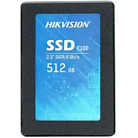 512 ГБ 2.5" SATA накопитель Hikvision E100 [SATA, чтение - 550 Мбайт/сек, запись - 480 Мбайт/сек, 3D NAND 3 бит TLC]