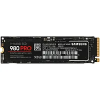 500 ГБ SSD M.2 накопитель Samsung 980 PRO [MZ-V8P500BW] [PCI-E 4.0 x4, чтение - 6900 Мбайт/сек, запись - 5000 Мбайт/сек, 3 бит TLC, NVM Express]
