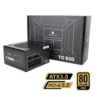 Блок питания Thermalright TG 850W [850 Вт, 80+ Gold, APFC, 20 + 4 pin, 4+4 pin x2, 8 pin CPU, 16 pin (12VHPWR), 10 SATA, 6+2 pin x4 PCI-E]