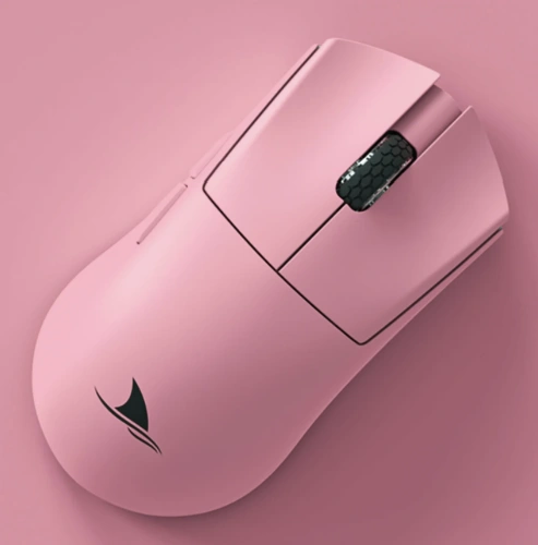 Мышь беспроводная/проводная DarmoShark MS3 Pink розовый [26000 dpi, светодиодный, USB Type-A, радиоканал, Bluetooth, кнопки - 8]