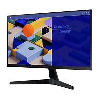 24" Монитор Samsung LS24C312EAIXCI черный[1920x1080@75 Гц, IPS, 3000:1, 250 Кд/м², 4 мс, 178°/178°, VGA, HDMI 1.4]