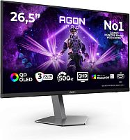 27" Монитор AOC AGON PRO AG276QKD2 черный
[2560x1440@500 Гц, OLED, 1.5M:1, 1000 Кд/м², 178°/178°, DisplayPort 1.4 x2, HDMI 2.1 x2, USB х2 шт, Adaptive-Sync]