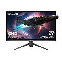 27" Монитор GALAX VIVANCE-27QV черный [2560x1440@165 Гц, Fast VA, 4000:1, 300 Кд/м², HDMI 2.1 x2, DisplayPort 1.4 x2, 1 мс (MPRT), G-Sync Compatible]