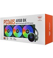 Система охлаждения PC Cooler PD360S ARGB BK [120 мм - три секции, 3 pin, радиатор - алюминий]