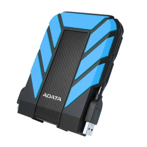 2 ТБ Внешний HDD ADATA HD710 Pro [2.5", 5400 rpm, USB 3.2 Gen 1 Type-A, синий]