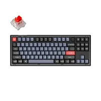 Клавиатура проводная Keychron V3 [V3C1] [механическая Keychron K Pro Red, клавиш - 87, USB, черная]