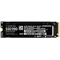 500 ГБ SSD M.2 накопитель Samsung 980 [MZ-V8V500B] [PCI-E 3.x x4, чтение - 3100 Мбайт/сек, запись - 2600 Мбайт/сек, 3 бит MLC (TLC), NVM Express]