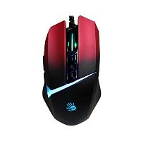 Мышь проводная A4Tech Bloody W60 Max красный [12000 dpi, RGB-подсветка, USB Type-A]