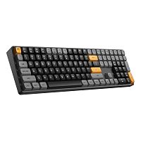 Клавиатура проводная+беспроводная DarkFlash GD108 black [механическая Yellow switch, клавиш - 108, радиоканал, USB, черный, 1200 mAh]