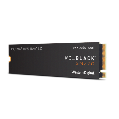 1000 ГБ SSD M.2 накопитель WD Black SN770 [PCI-E 4.0 x4, чтение - 5150 Мбайт/сек, запись - 4900 Мбайт/сек, 3 бит TLC, NVM Express]