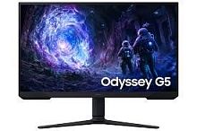 27" Монитор Samsung Odyssey G5 LS27FG512EIXCI черный [2560x1440@180 Гц, VA, 3000:1, 300 Кд/м², 178°/178°, HDMI x2, DisplayPort]