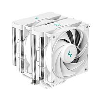 Кулер для процессора DEEPCOOL AG620 DIGITAL WH ARGB [основание - медь, 1950 об/мин, 29.4 дБ, 4 pin, 260 Вт]