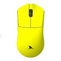 Мышь беспроводная/проводная DarmoShark MS3 Cyberyellow желтый [26000 dpi, светодиодный, USB Type-A, радиоканал, Bluetooth, кнопки - 8]