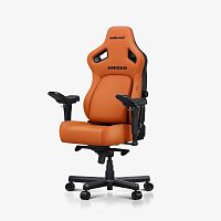Кресло игровое AndaSeat Kaiser 4 L оранжевый [экокожа (PVC), до 120 кг, 5D подлокотники, качание]