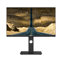 Монитор LCD 24" DAHUA DHI-LM24-P301A 2K (2560x1440, IPS, 6ms, 75Hz, 320cd/m2, 1000:1, 178°/178°, USB-С, HDMI, DP, VESA 75x75, HDMI cable) Black