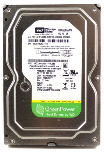 Жесткий диск 3.5" 1500 GB [SATA III, до 7200 rpm, до 180 Мбайт/сек, кэш-память - до 256 МБ]