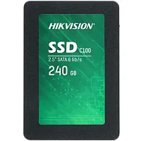 240 ГБ 2.5" SATA накопитель Hikvision C100 [HS-SSD-C100/240G] [SATA, чтение - 530 Мбайт/сек, запись - 400 Мбайт/сек, 3D NAND 3 бит TLC]