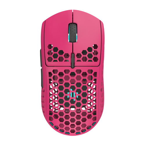 Мышь беспроводная/проводная Dark Project ME4 розовый [26000 dpi, светодиодный, USB Type-A, радиоканал, кнопки - 6]