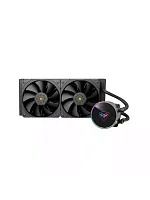 Система охлаждения PC Cooler PD240 BK [120 мм - две секции, 3 pin, радиатор - алюминий]