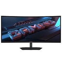 34" Монитор Gigabyte G34WQC2 черный [3440x1440@200 Гц, VA, 4000:1, 450 Кд/м², 178°/178°, HDMI x2, DisplayPort x2, динамики 2x2 Вт]