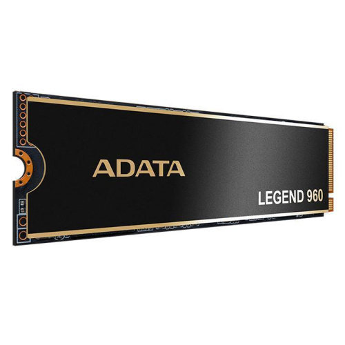 4000 ГБ SSD M.2 накопитель ADATA LEGEND 960 [PCI-E 4.0 x4, чтение - 7400 Мбайт/сек, запись - 6000 Мбайт/сек, 3 бит TLC, NVM Express]