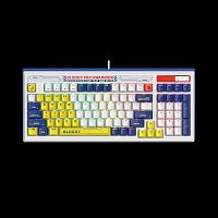 Клавиатура проводная A4Tech Bloody B950 Warrior Blue синий [оптомеханическая, клавиш - 98, USB, RGB-подсветка]