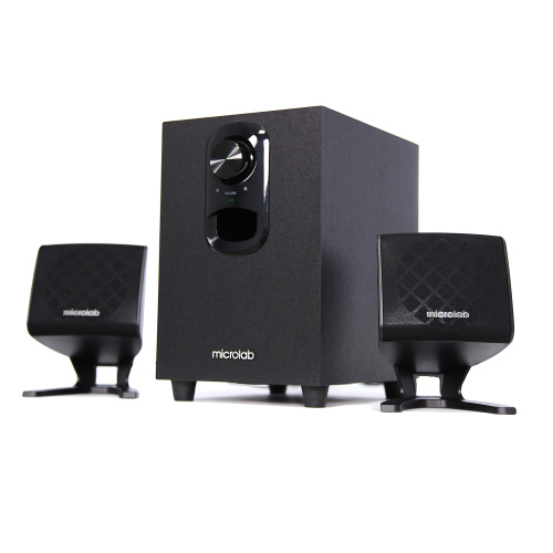 Microlab Subwoofer M-108BT 2.1 BLACK 11W (6W+2.5W*2), Bluetooth 5.0