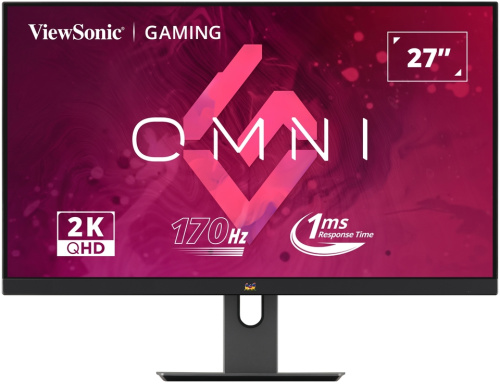 27" Монитор игровой ViewSonic VX2758-2K-PRO черный [2560x1440(QHD)@170 Гц, IPS, LED, 1000:1, 300 Кд/м², 178°/178°, DisplayPort 1.2, HDMI 1.4 x2, Adaptive-Sync]