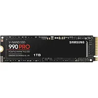 1000 ГБ SSD M.2 накопитель Samsung 990 PRO [MZ-V9P1T0BW] [PCI-E 4.0 x4, чтение - 7450 Мбайт/сек, запись - 6900 Мбайт/сек, 3 бит MLC (TLC), NVM Express]