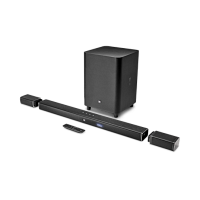 Звуковая система JBL 5.1.2 SOUNDBAR WITH WIRELESS SUBWOOFER 720W, 5.0 Bluetooth, 3D, AirPlay, Alexa MRM, Chromecast™, Dolby Atmos®, USB, Wi-Fi 5G, HDMI, Черный