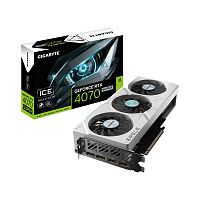 Видеокарта GIGABYTE GeForce RTX 4070 SUPER EAGLE OC ICE [PCIe 4.0 12 ГБ GDDR6X, 192 бит, 3 x DisplayPort, HDMI, GPU 1980 МГц]