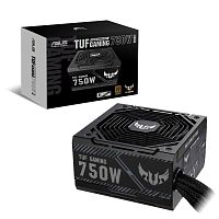 Блок питания ASUS TUF-GAMING-750B [750W, 80+ Bronze, APFC, 20 + 4 pin, 4+4 pin x2 CPU, 8 SATA, 6+2 pin x4 PCI-E]