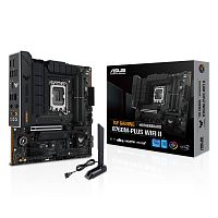 Материнская плата ASUS TUF GAMING B760M-PLUS II [LGA 1700, Intel B760, 4xDDR5-5600 МГц, 1xPCI-Ex16, 3xM.2, Micro-ATX]